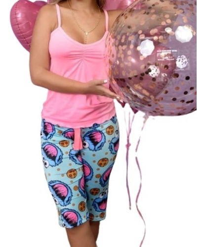 Pijama Capri Polilycra