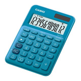 Calculadora Casio Ms 20 Morado - Solar - 12 Dígitos 