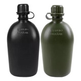 Kit 2 Cantil De Campanha Militar Camping 900ml Bélica Nfe *