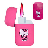 Encendedor Hello Kitty Flama Rosa Zippo Recargable Mechero