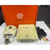 Sega Dreamcast Hkt-3000 Com Caixa E Manual