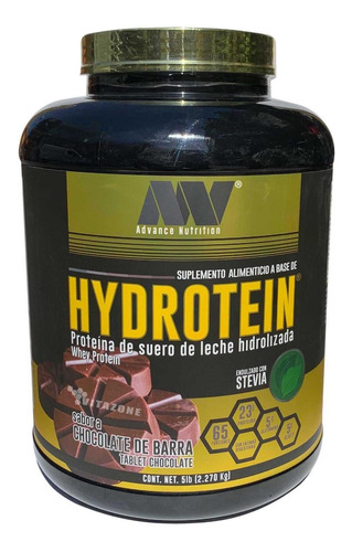 Hydrotein Whey Protein Chocolate De Barra 5 Lbs Advance Nutr
