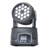 Cabezal Movil 18 Led Rgb Robot Audioritmico Dmx Eventos