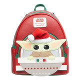 Mochila Loungefly Oferta Santa Grogu Disney Star Wars Mandalorian 