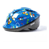 Casco Infantil Para Niños Regulable Estampado Vario R8a Bici