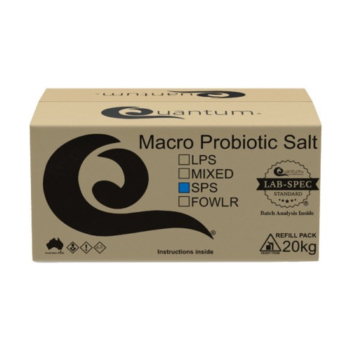 Quantum Sal Sps Macro Probiotic Salt 20kg Box ( Caixa )