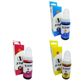 Kit 03 Tinta Compativel P/ Uso Canon G3111 Gl-190 X-full