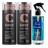 Kit Truss Frizz Zero + Shampoo E Condicionador Curly