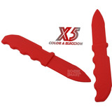 X5 Cuchillo Navaja Plastico Practica Defensa Entrenamiento