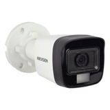 Câmera Bullet Hikvision Full Hd 1080p Com Áudio Ir 25mts Luz