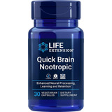 Quick Brain Nootropic Memoria Capacidad De Aprendizaje Sin Sabor