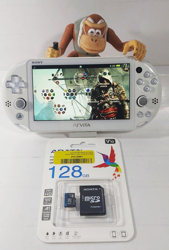Consola Sony Psvita Slim White 128gb + Juegos