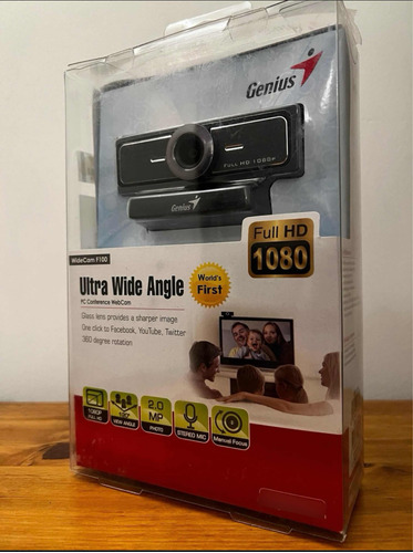 Genius Wide Cam F100 Web Cam Full Hd