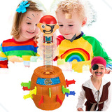 Brinquedo Educativo Pirata Barril Pula Pula Infantil Amigos