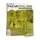 Papel Facia Opalina 120 Gr Carta - Paquete Con 100 Hojas