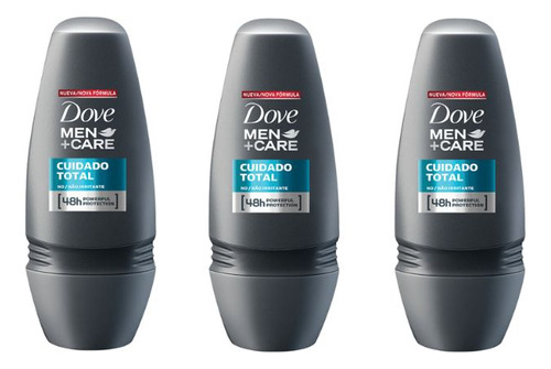 Desodorante Rollon Dove 50ml Comfort Cuidado Total-kit C/3un