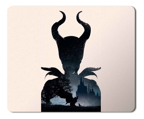 Mouse Pad Malefica Silueta