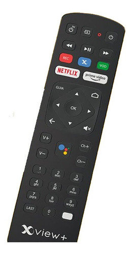 Control Remoto  Megacable Xview + Control Voz Netflix Amazon