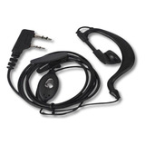 Kit 5 Fone Baofeng Ptt P/ 777s Uv5r Uv82 Excelente Qualidade