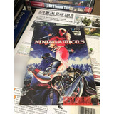 Manual Instructivo Ninja Warriors Super Nintendo Snes!!!
