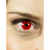 Lentes De Contacto Halloween Rojo