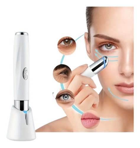 Masajeador Eléctrico Facial Ojeras Contorno Ojos Antiarrugas