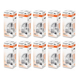 Kit Com 10 Lâmpadas Osram H3 24v 70w Original - Osram