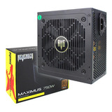 Fonte Alimentação Gamer 750w Bivolt 80plus Bronze Silencioso