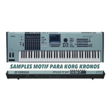 Samples Motif Pianos Pack Para Korg Kronos