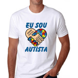 Camiseta Eu Sou Autista Tea Tdah Autismo Não Tem Cara