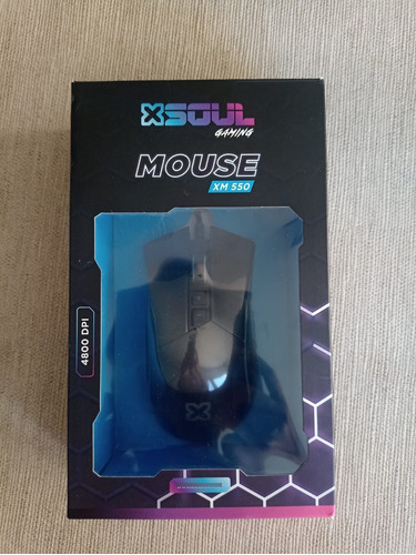 Mouse Gamer Xsoul Xm 550 - Sin Uso -  