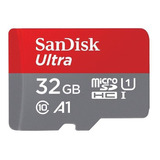 Tarjeta De Memoria Sandisk A1 Microsd Ultra 32gb