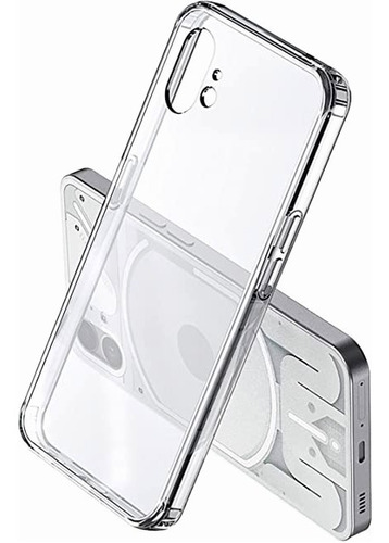 Carcasa Transparente Compatible Nothing Phone 1 Color Blanco