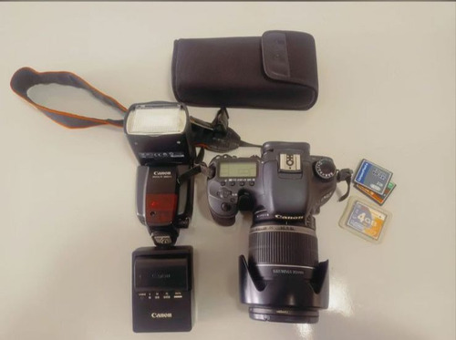 Canoneos 7d+lente 18-200mm+3 Cartoes+2 Baterias+flash580exll