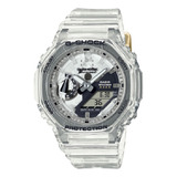 Reloj Mujer Casio Gma-s2140rx-7adr G-shock Color De La Correa Blanco Color Del Bisel Blanco Color Del Fondo Blanco