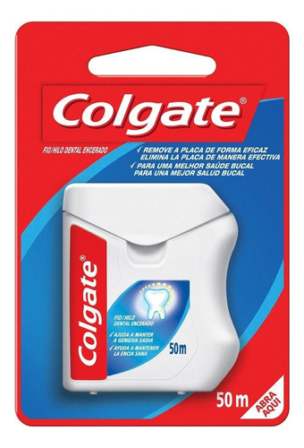 Colgate Fio Dental Encerado Total 50m 