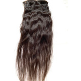 4 Capas Cortina Cabello Natural 85 Cms X 20 Ancho Premiun