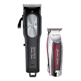 Combo Belprof Shaver Inalambrica + Patillera Belprof Color Negro/plata