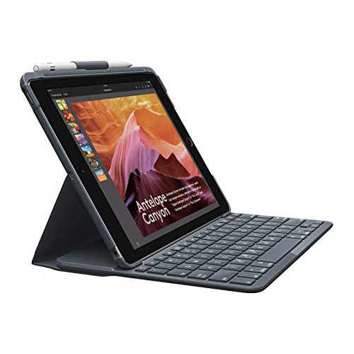 Folio Slim Teclado Integrado Bluetooth iPad 5