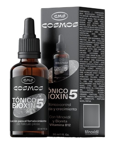 Tonico Minoxidil Masculino Cms Cosmos Bioxin 5