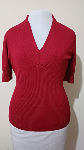 Blusa Sweaterworks Talle L Con Brillo Para Mujer 