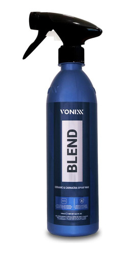 Cera Liquida Automotiva Blend Vonixx Ceramic Carnaúba 500ml