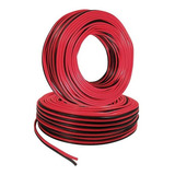 Cable Para Bocina Automotriz Calibre 18 Rollo 100m Bicolor