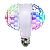 Lampara Led 220v Color Rgb Giratoria Luces Efectos Fiesta !