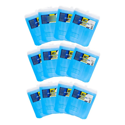 Ice Brick Gel Refrigerante Frio Paquete 12 Piezas 1000ml Alimentos | Envío gratis