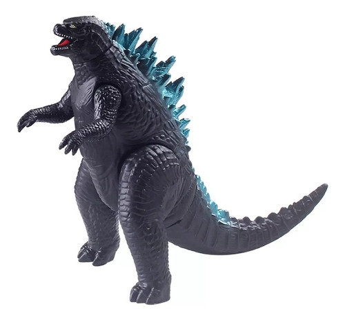  Godzillas 16 Cm Pvc  Unidade  Calda Azul Pronta Entrega