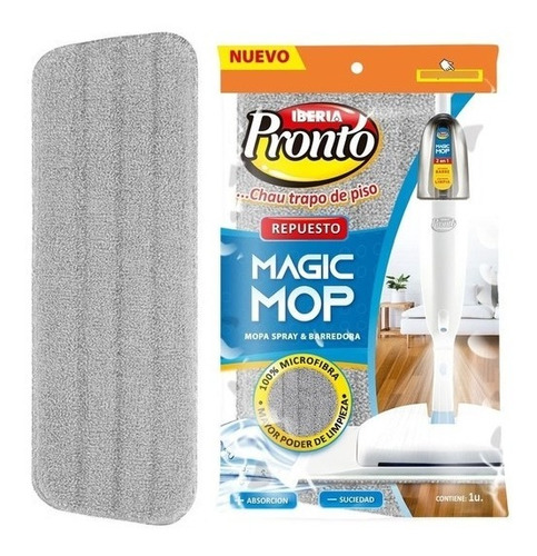 Repuesto Mopa Magic Mop Iberia Pronto Microfibra