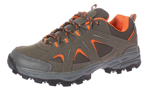 Zapatilla Outdoor Gris Vía Franca Art. 52202b0008greyorange