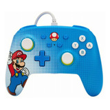 Powera Enhanced Wired Controller For Nintendo Switch Mario