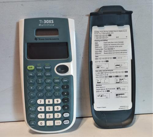 Calculadora Cientifica Texas Instruments Ti-30xs Multiview